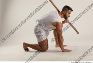 08 2019 01 ATILLA KNEELING POSE WITH SPEAR